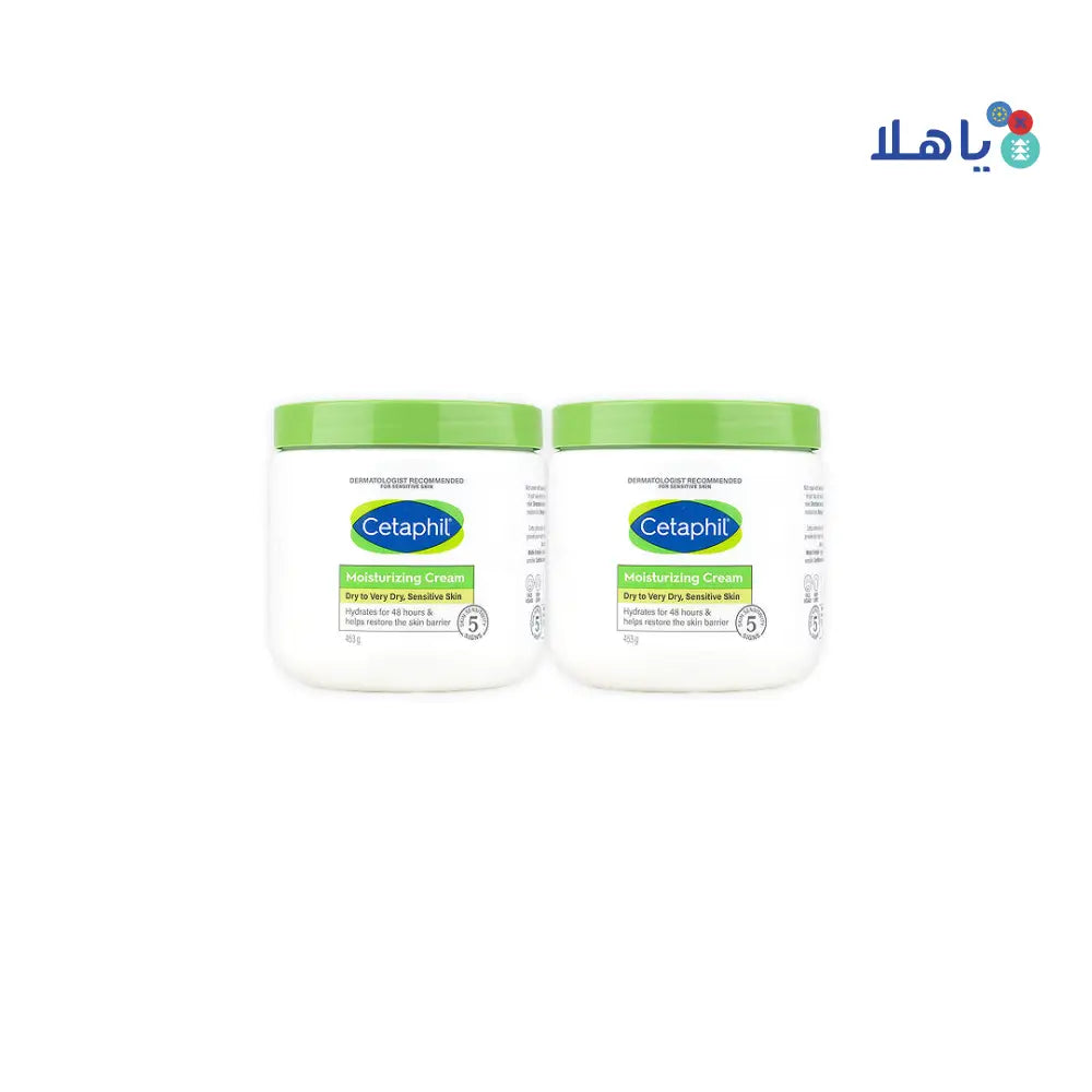 Cetaphil Moisturizing Cream Jar Duo Set