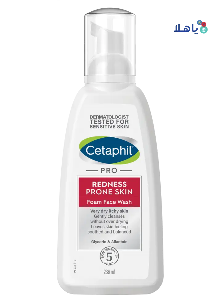 CETAPHIL PRO REDNESS FOAM FACE WASH 236ML