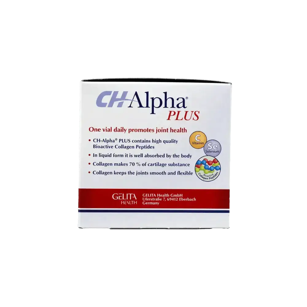 GELITA HEALTH - Ch - Alpha Plus Joint Health (30x25ml) Vials - Pharmazone - 