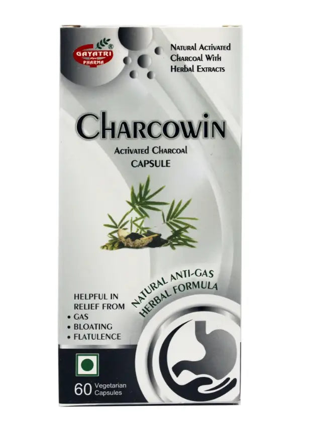 CHARCOWIN 60 VEG CAPSULES