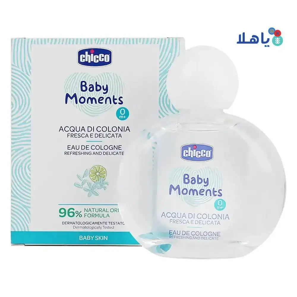 CHICCO - Chicco Baby Moments (0M+) Refreshing & Delicate Edc 100ml - 85 - Pharmazone - 