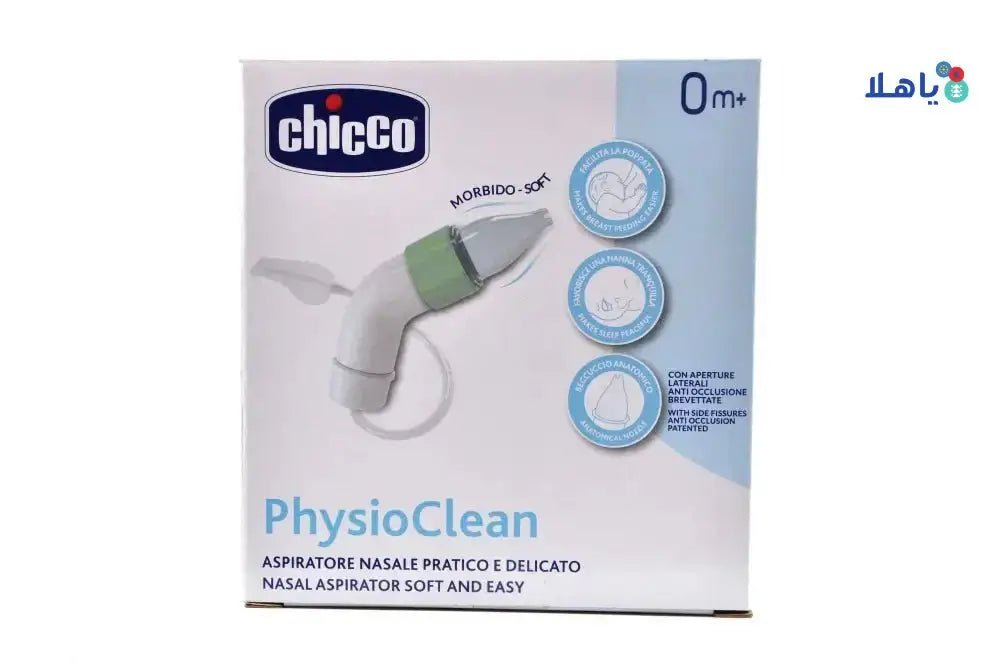 CHICCO - Chicco Physio Clean Nasal Aspirator Soft & Easy (0m+) - 3537 - Pharmazone - 