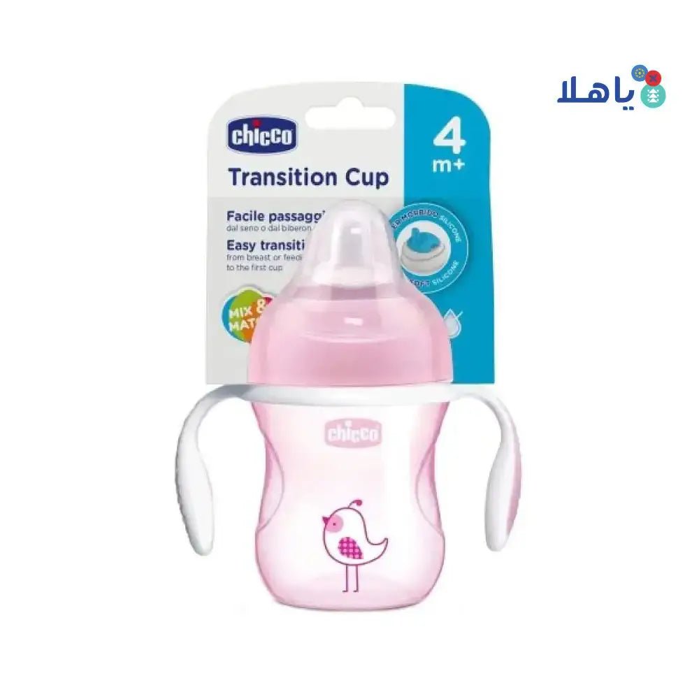 CHICCO - Chicco Transition Cup Girl (4m+) 200ml - 9972 - Pharmazone - 