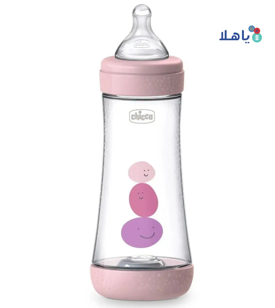 Chicco Perfect 5 Fast Bottle Pink 300ml (4m+)-2110