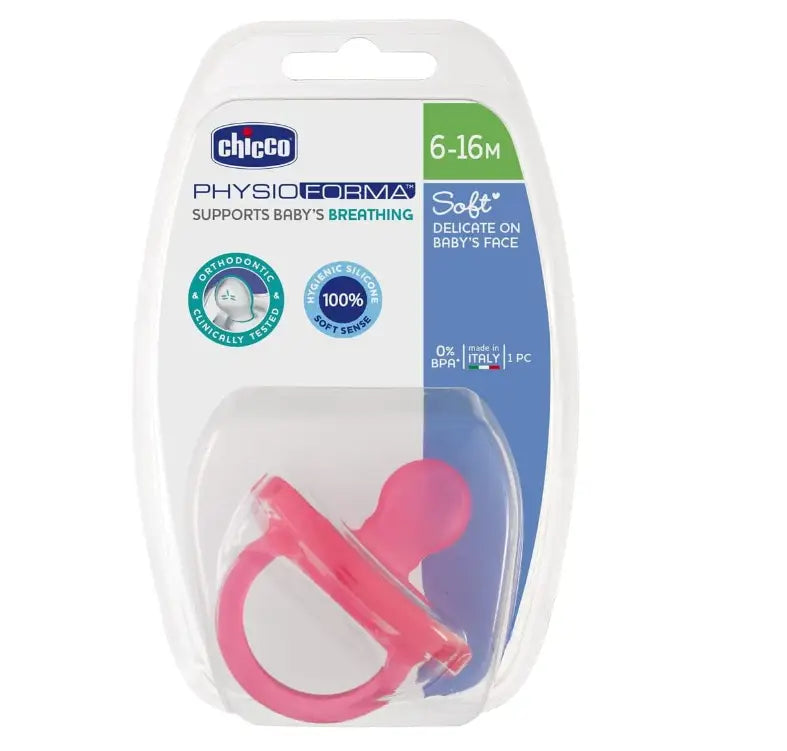 Chicco Physio Forma Soft Pink (6-16M) 1Pcs