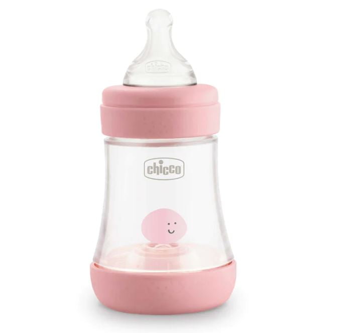 Chicco Perfect 5 Slow Bottle Pink (0m+)150ml-1939