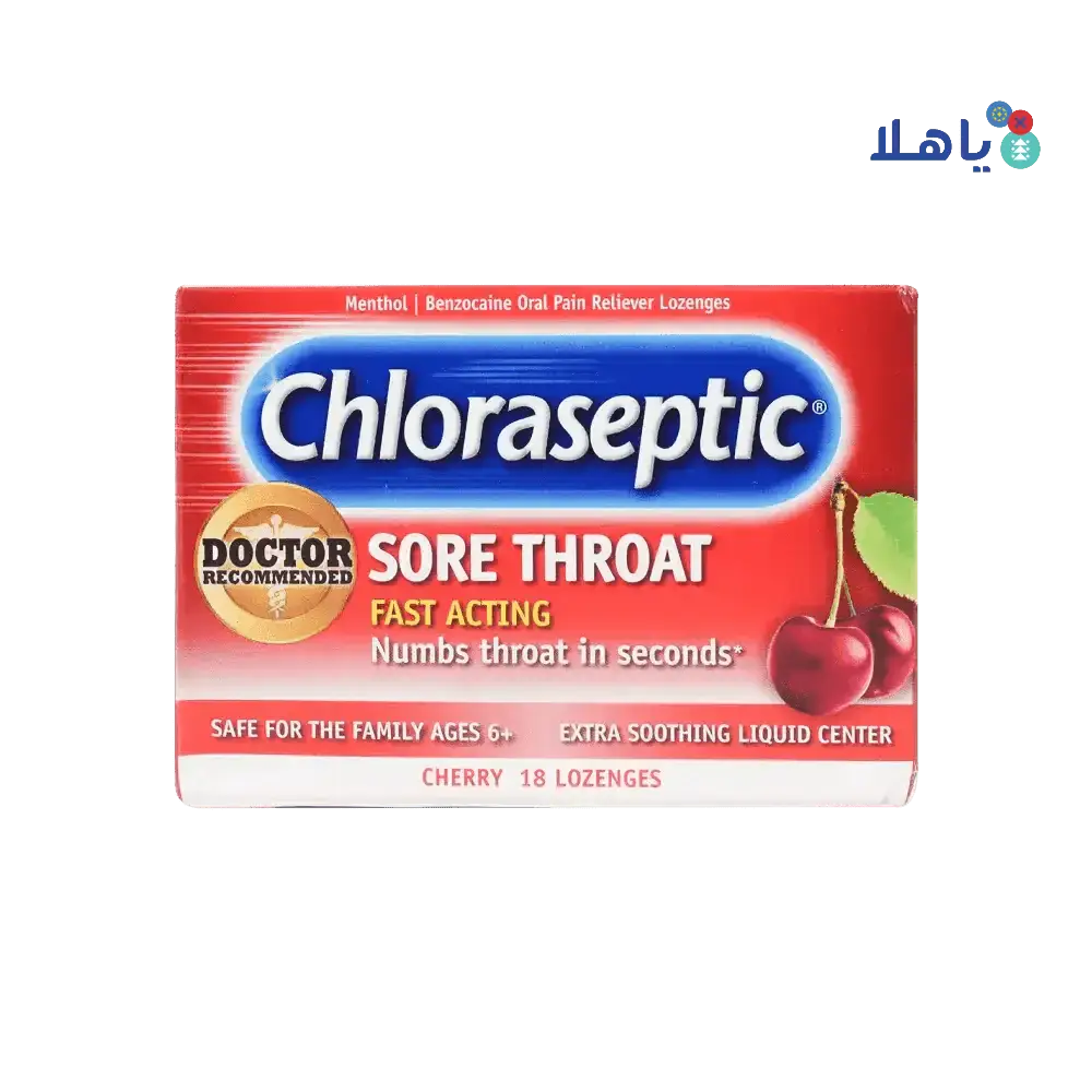 CHLORASEPTIC - Chloraseptic Cherry 18 Loz - Pharmazone - 