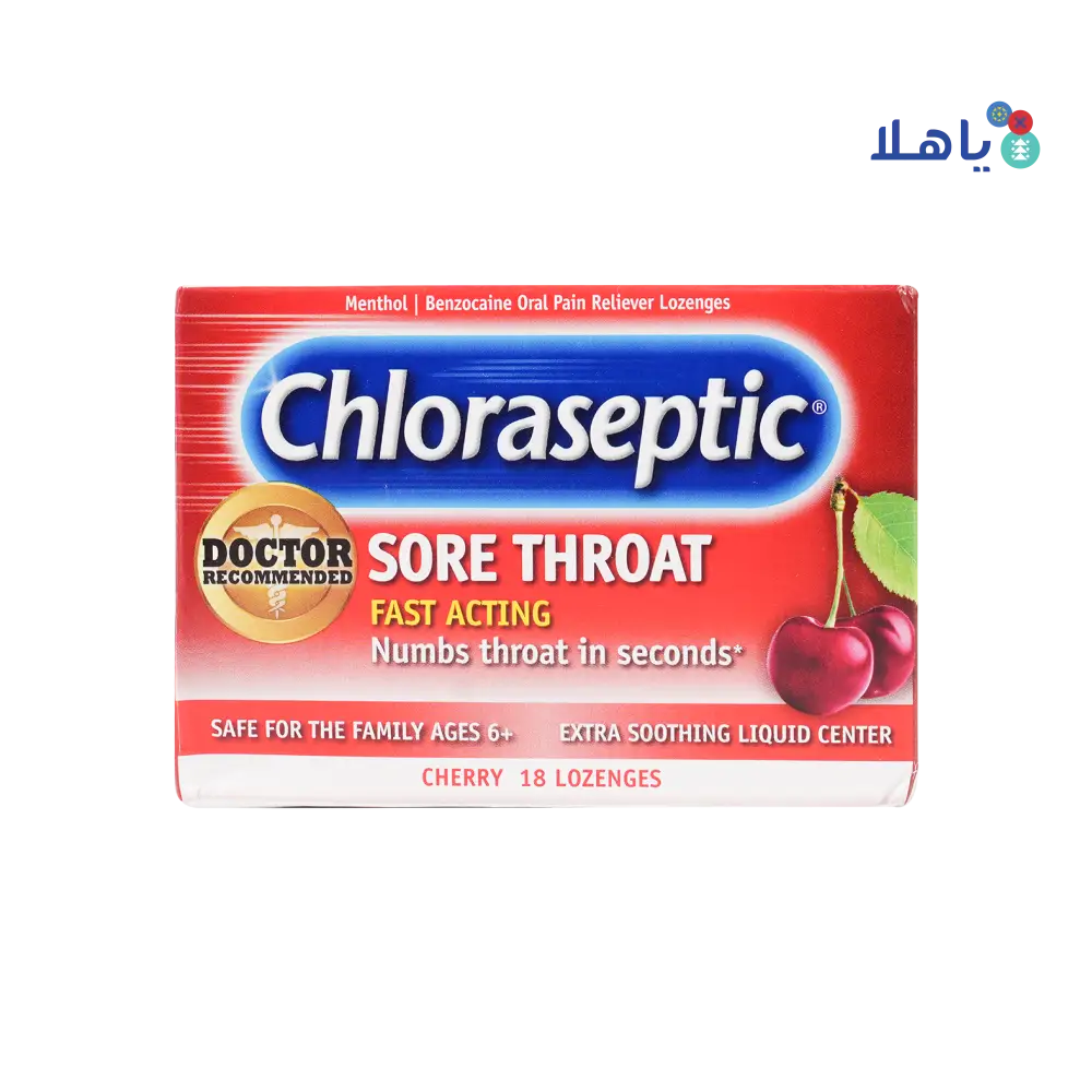 Chloraseptic Cherry 18 Loz