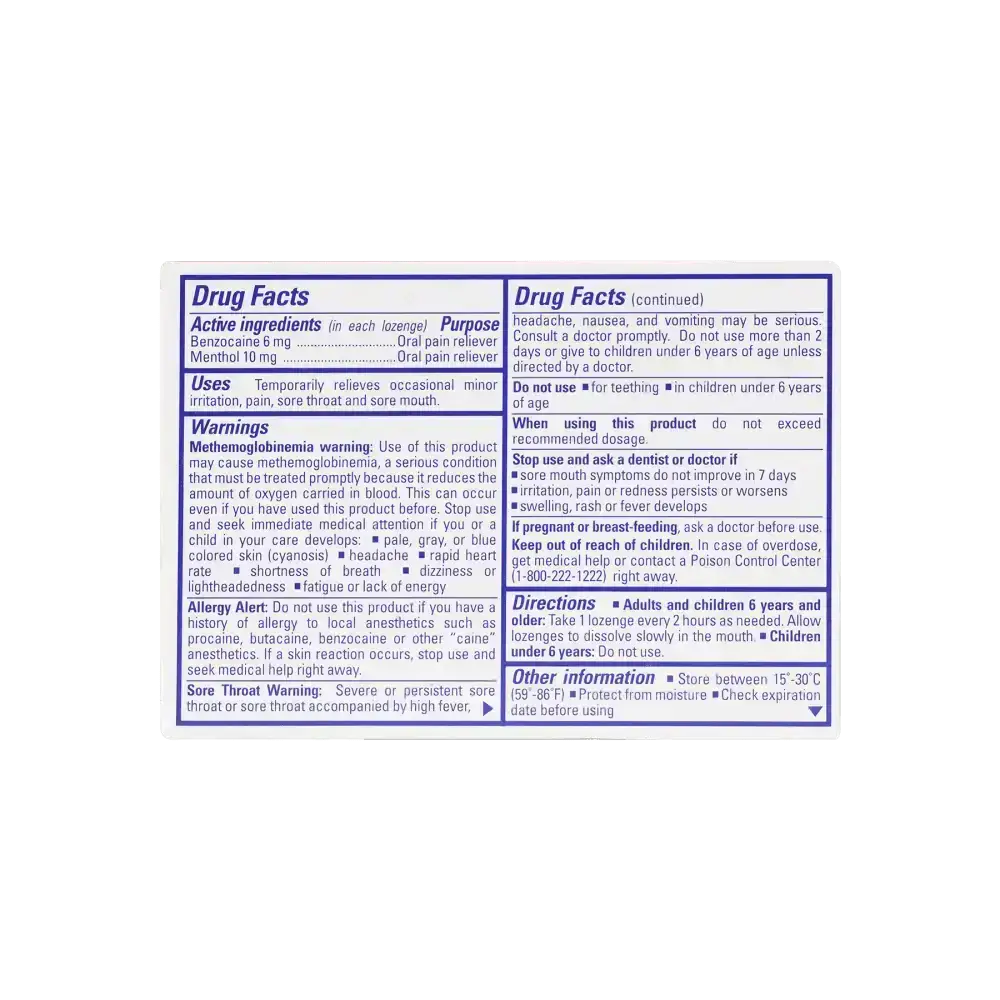 CHLORASEPTIC - Chloraseptic Cherry 18 Loz - Pharmazone - 