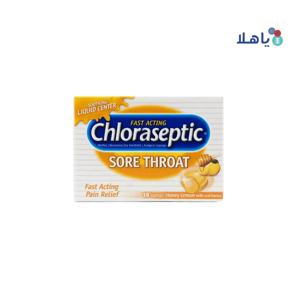 CHLORASEPTIC - Chloraseptic Honey & Lemon 18 Loz - Pharmazone - 