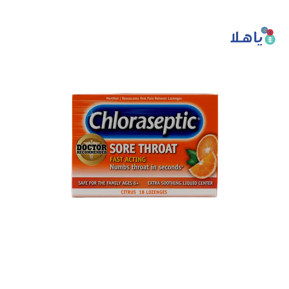 Chloraseptic Citrus 18 Loz