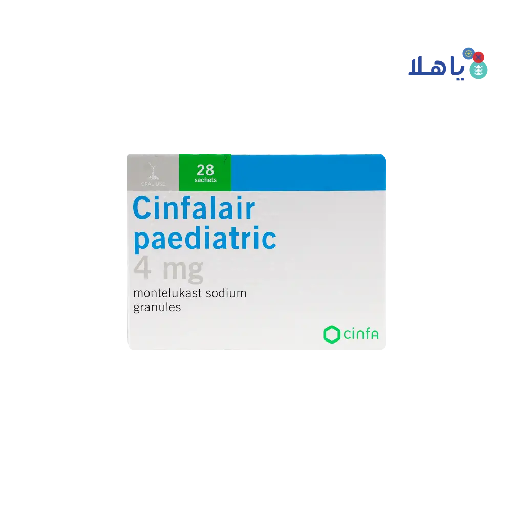 CINFALAIR PAEDIATRIC 4MG 28SACH