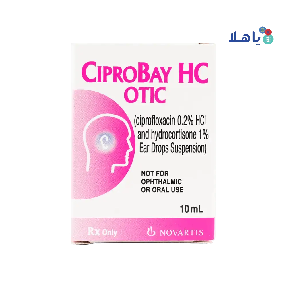 ALCON - Ciprobay Hc Otic Suspension 10 Ml - Pharmazone - 