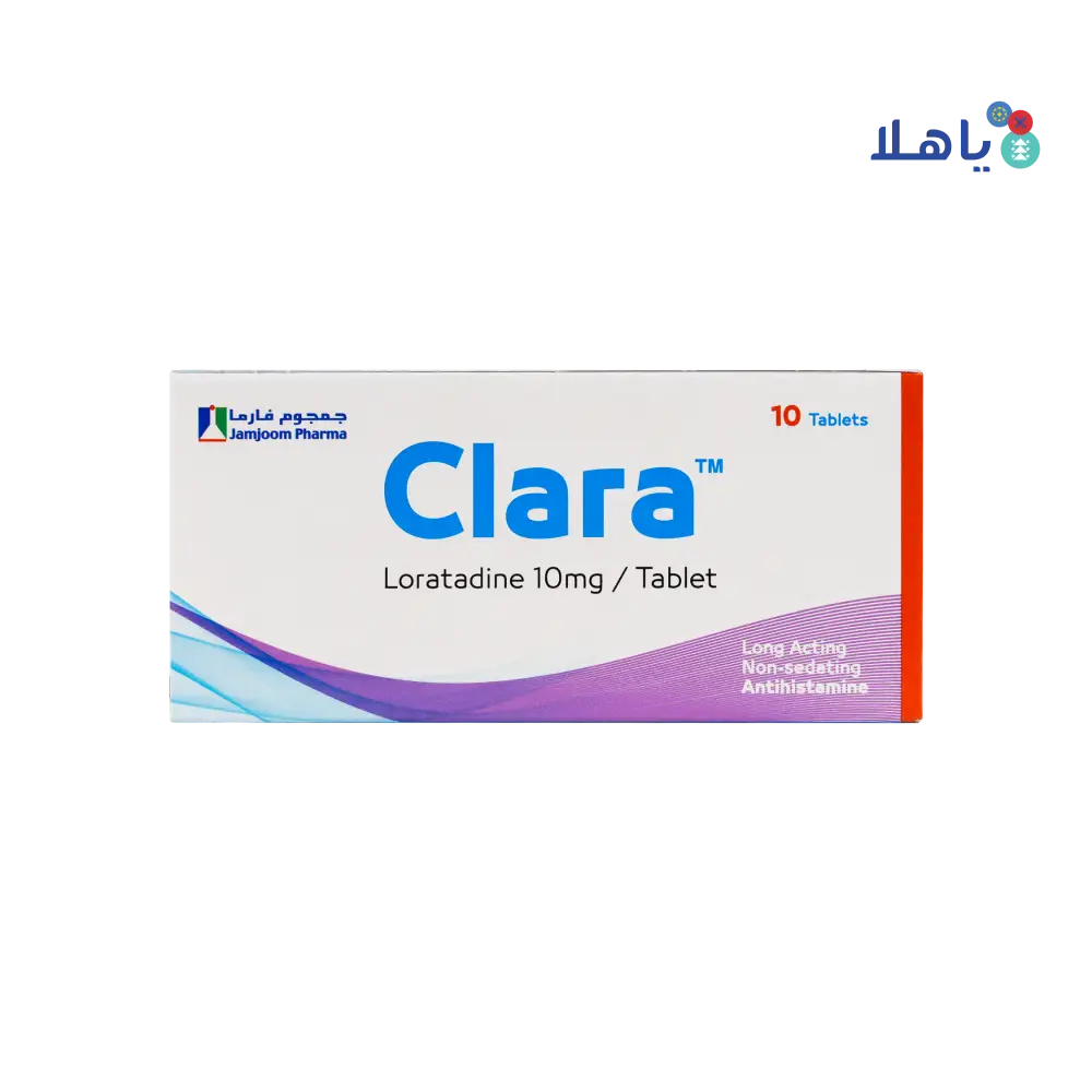 CLARA 10MG 10 TABLETS