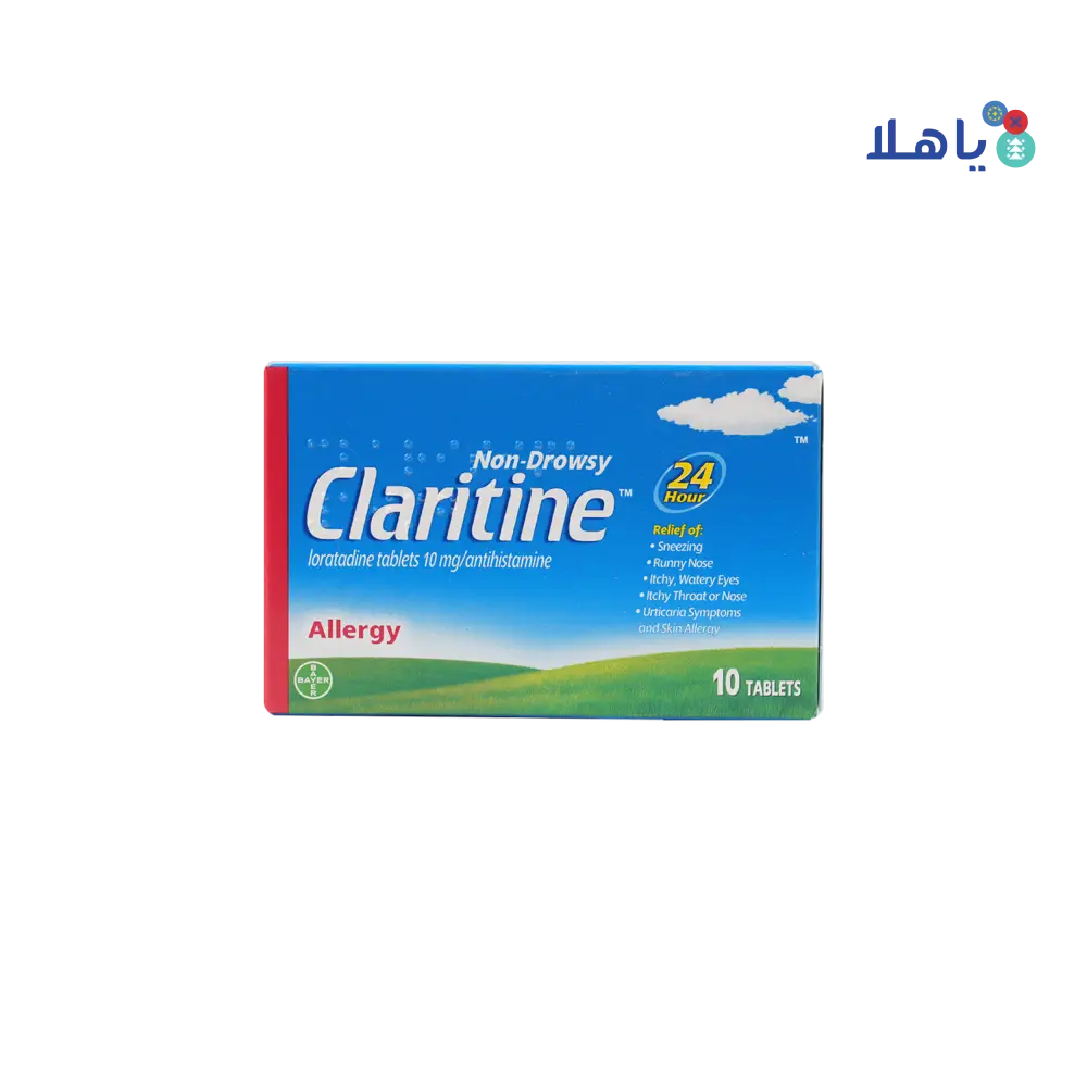 CLARITINE 10MG 10 TAB