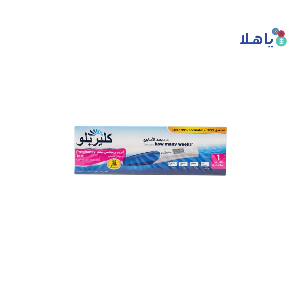 Clearblue Digital Pregnancy Test With Weeks Indicator