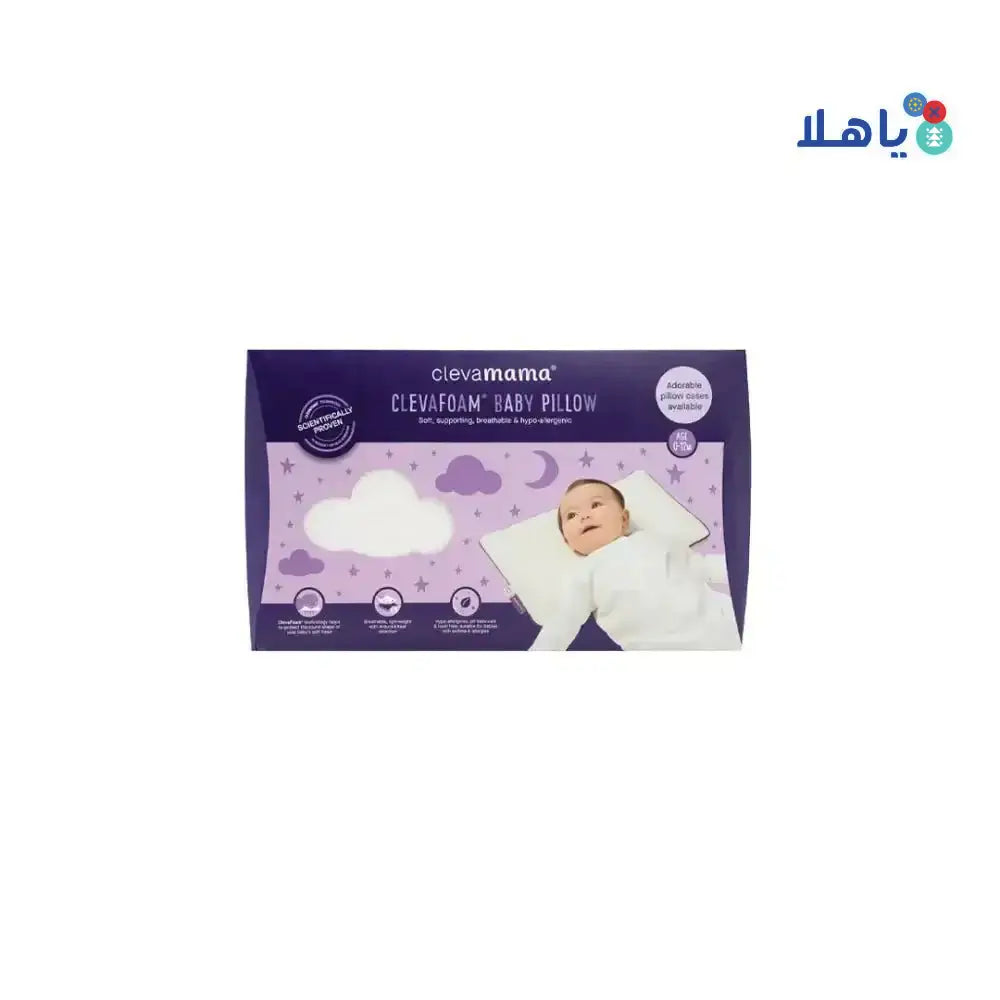 CLEVAMAMA - Clevamama Clevafoam Infant Pillow - Age 0 - 12m - Pharmazone - 