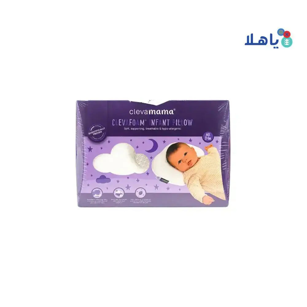 CLEVAMAMA - Clevamama Clevafoam Infant Pillow - Age 0 - 6m - Pharmazone - 