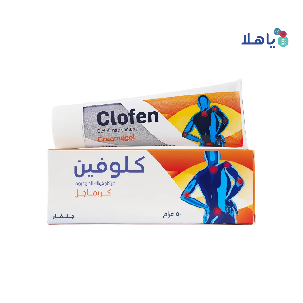 CLOFEN CREAMAGEL 1% 50 GM