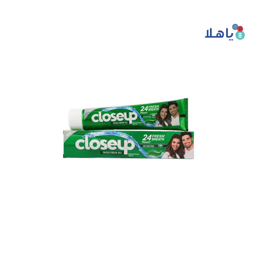 Closeup 24H Fresh Breath Toothpaste 120ml – Menthol Fresh