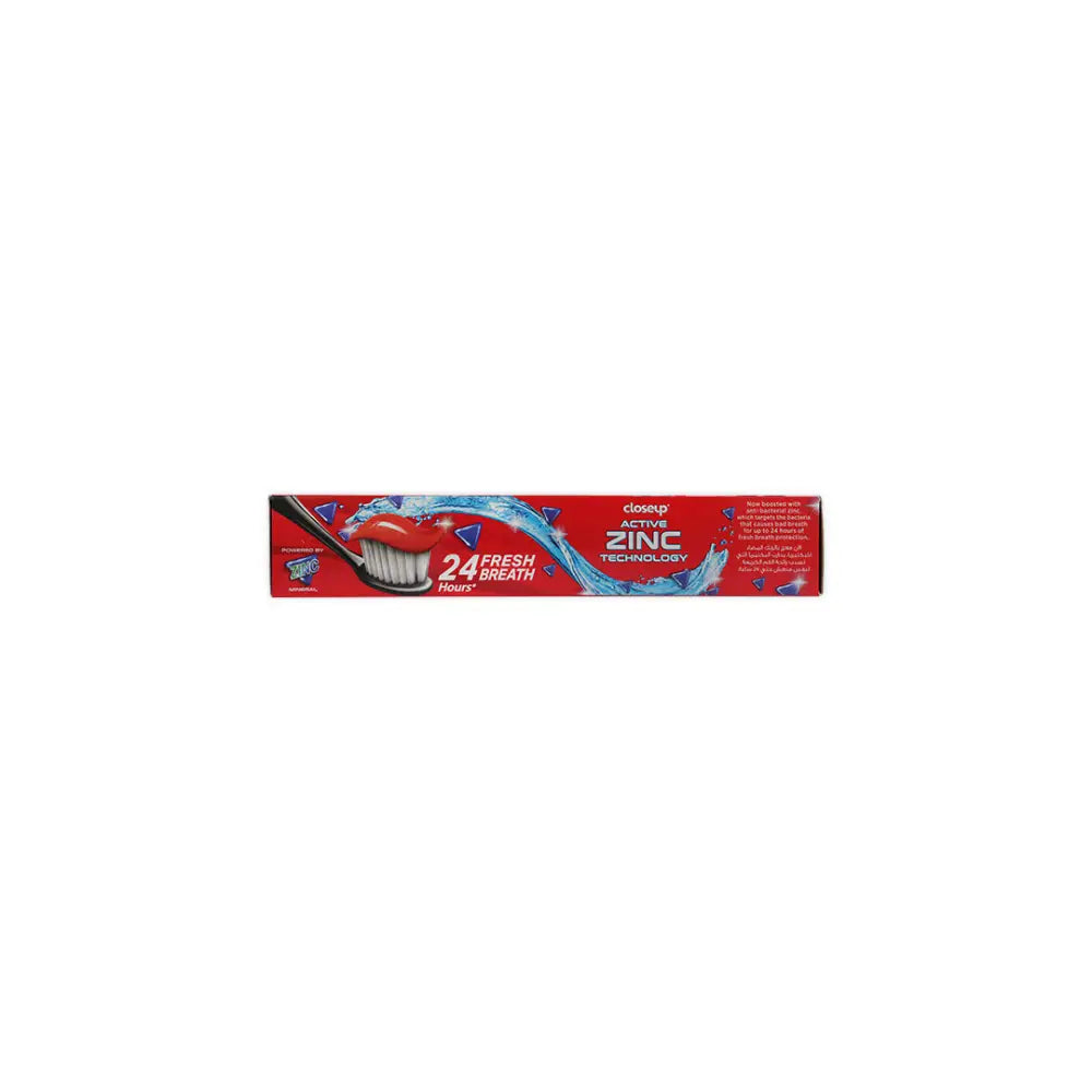 Closeup 24H Fresh Breath Toothpaste 120ml- Red Hot