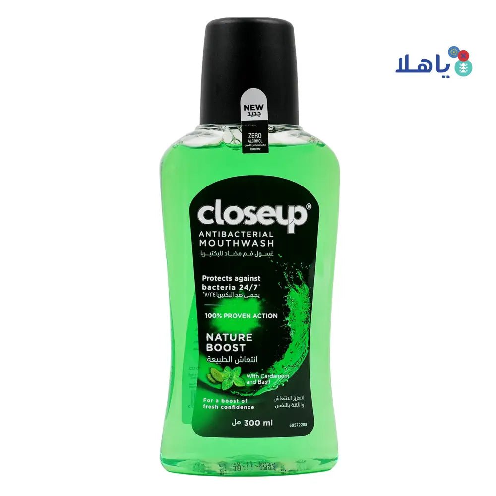 CLOSEUP - CloseUp Nature Boost Mouth Wash 300ml - Pharmazone - 