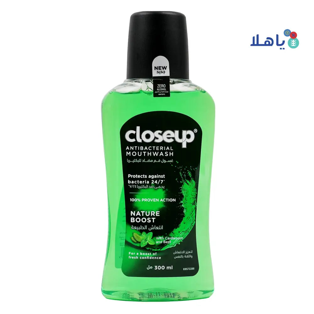 CloseUp Nature Boost Mouth Wash 300ml