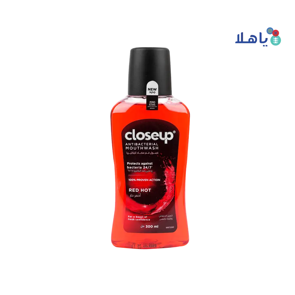 Closeup Red Hot Mouth Wash 300ml