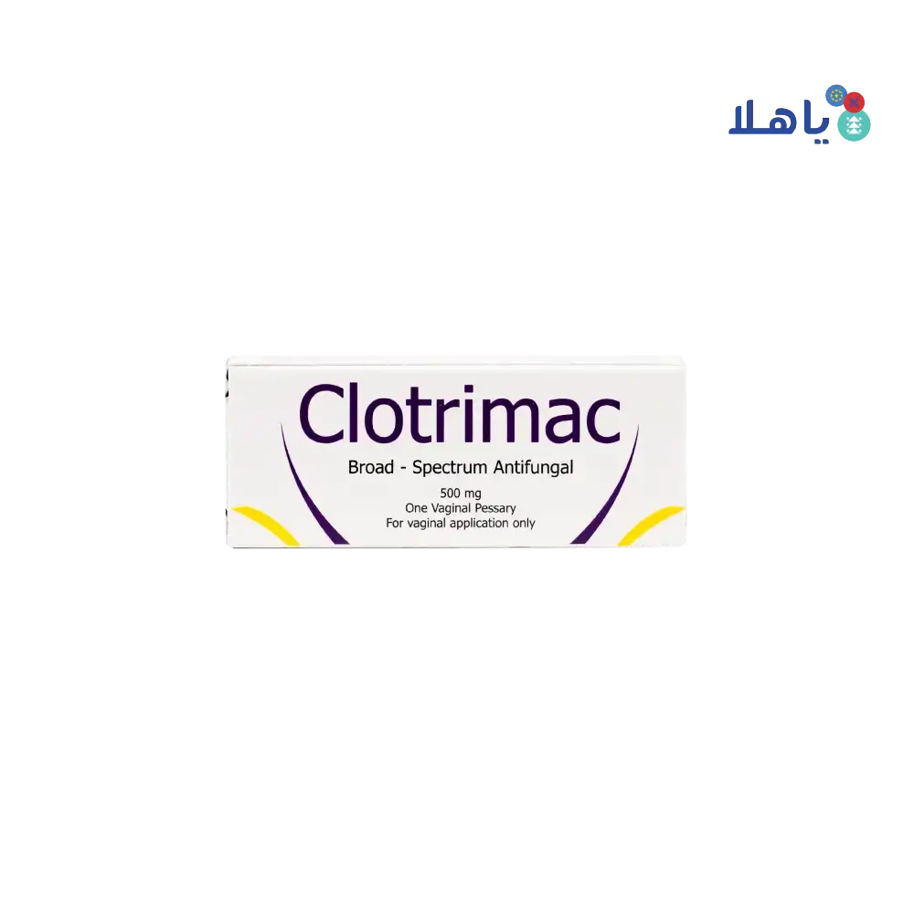 KSPICO - CLOTRIMAC 500MG 1VAGINAL SUPP - Pharmazone - 