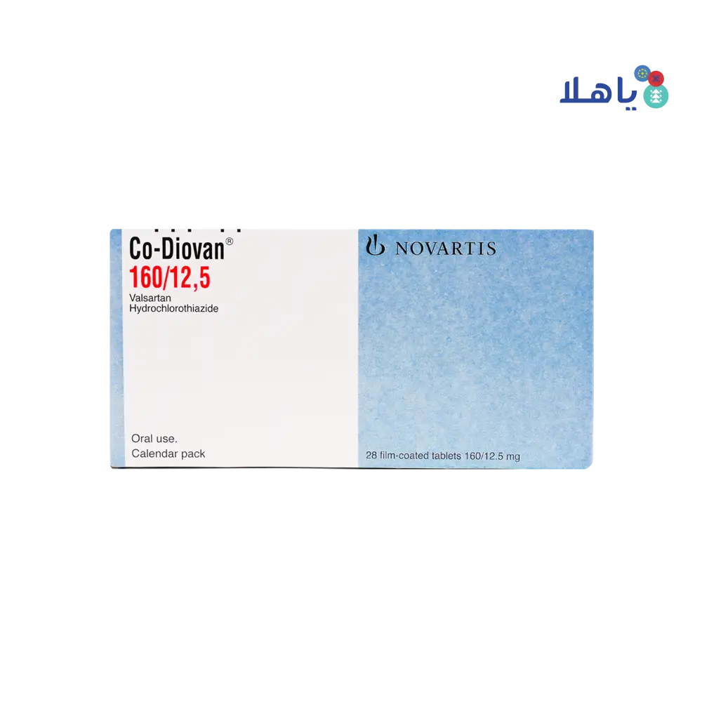 CO-DIOVAN 160/12.5MG 28 TAB