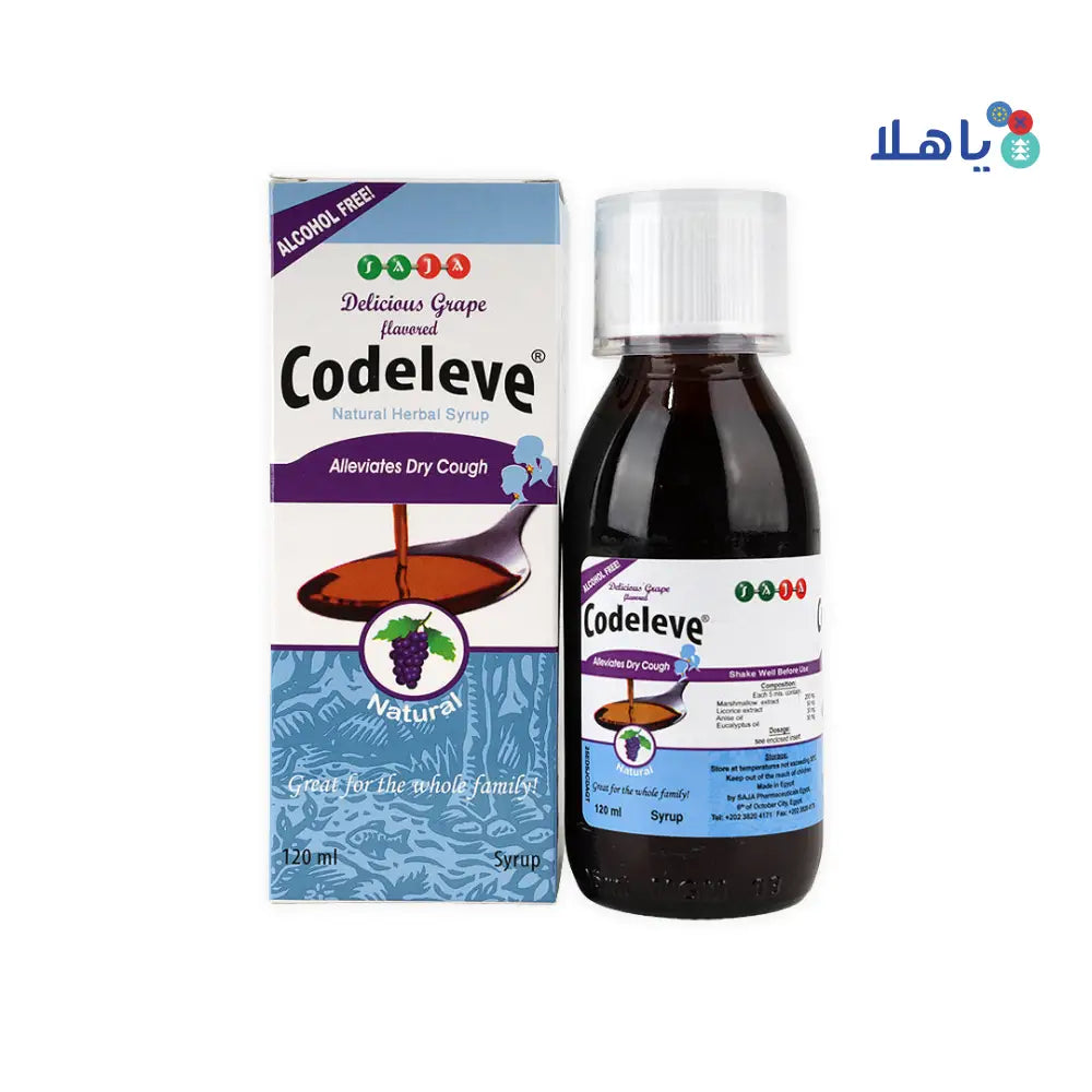 CODELEVE COUGH SYRUP 120ML