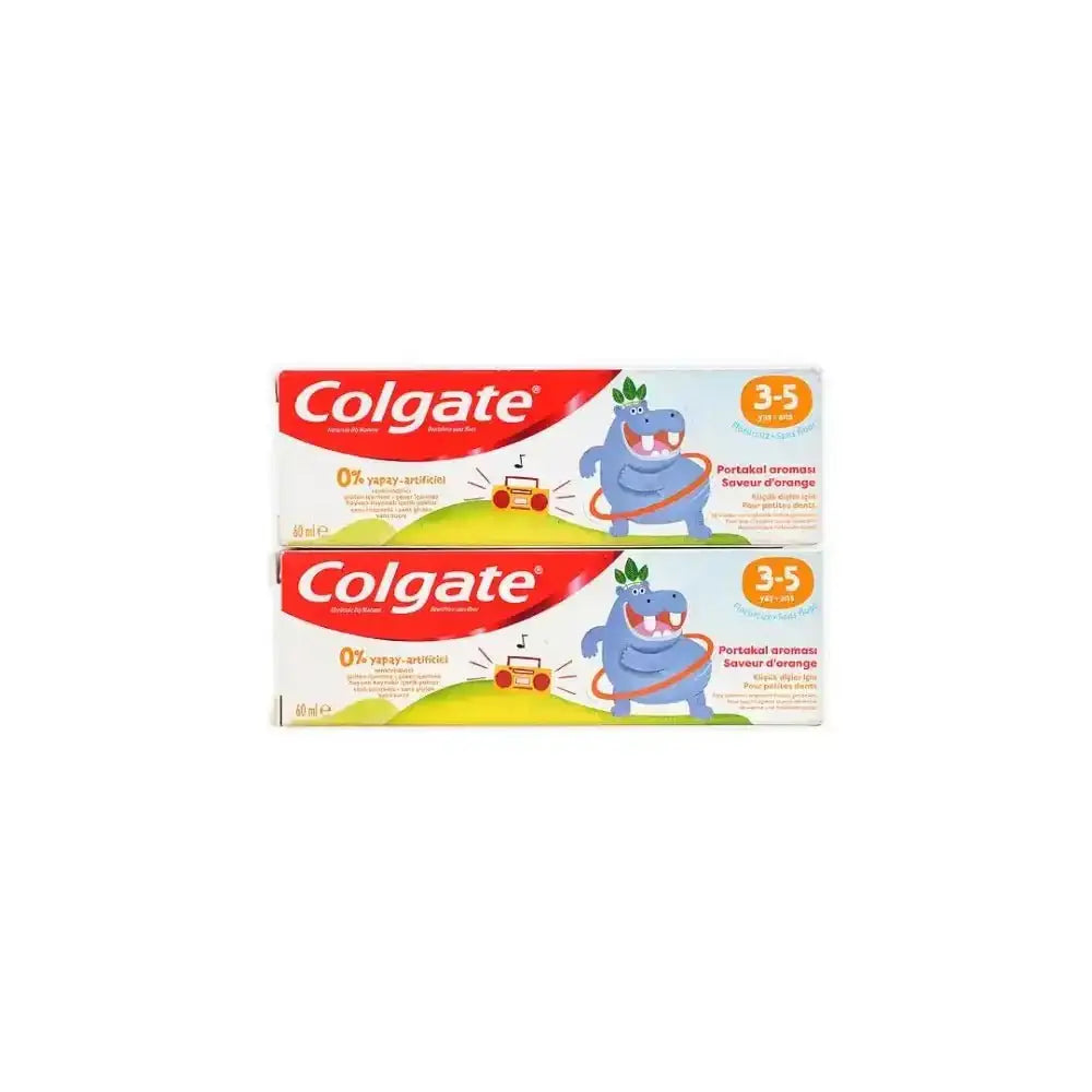 Colgate - Colgate Kids 3 - 5 Years Toothpaste - Orange Set - Pharmazone - 