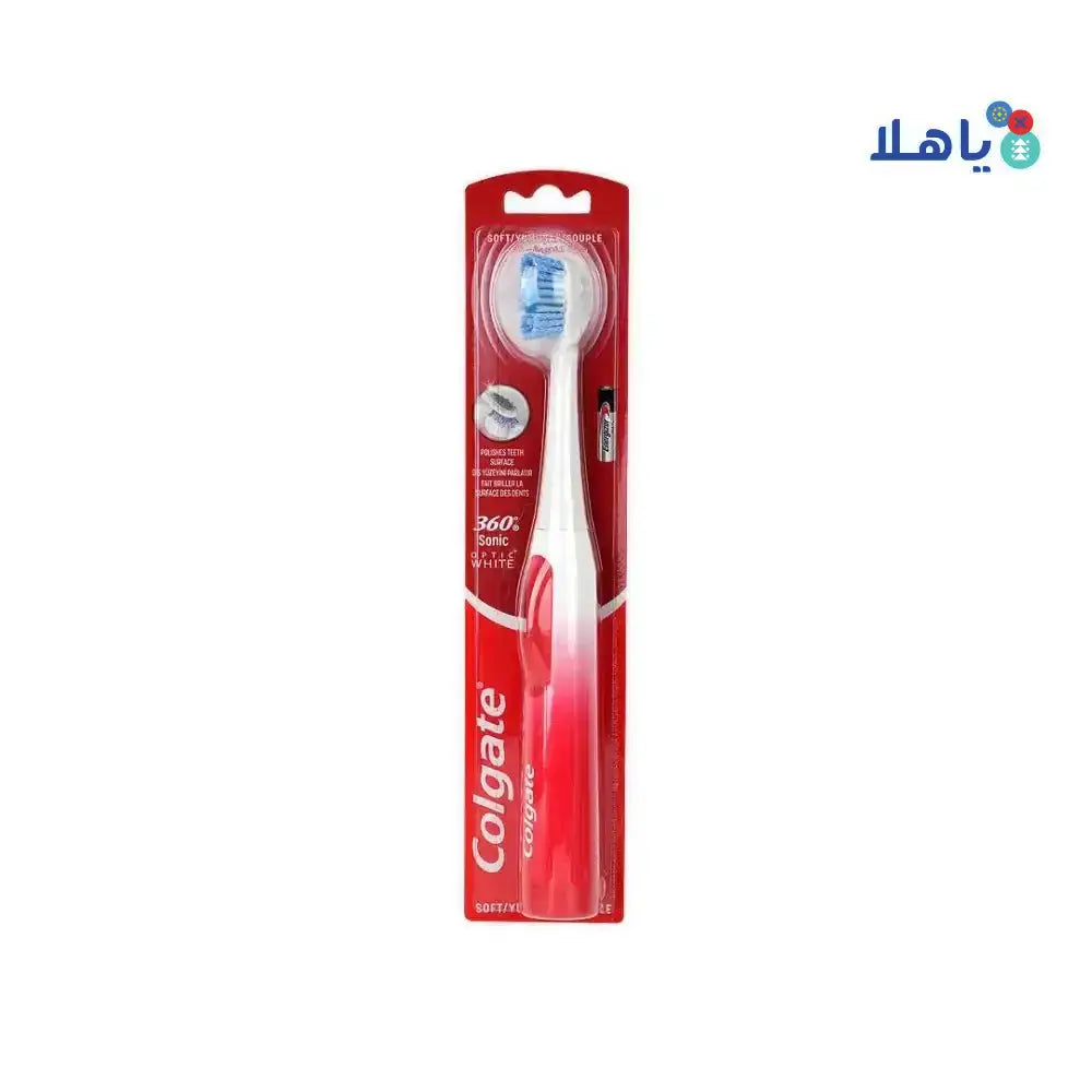 Colgate - Colgate Optic White 360 Platinum Power Soft Toothbrush - Pharmazone - 