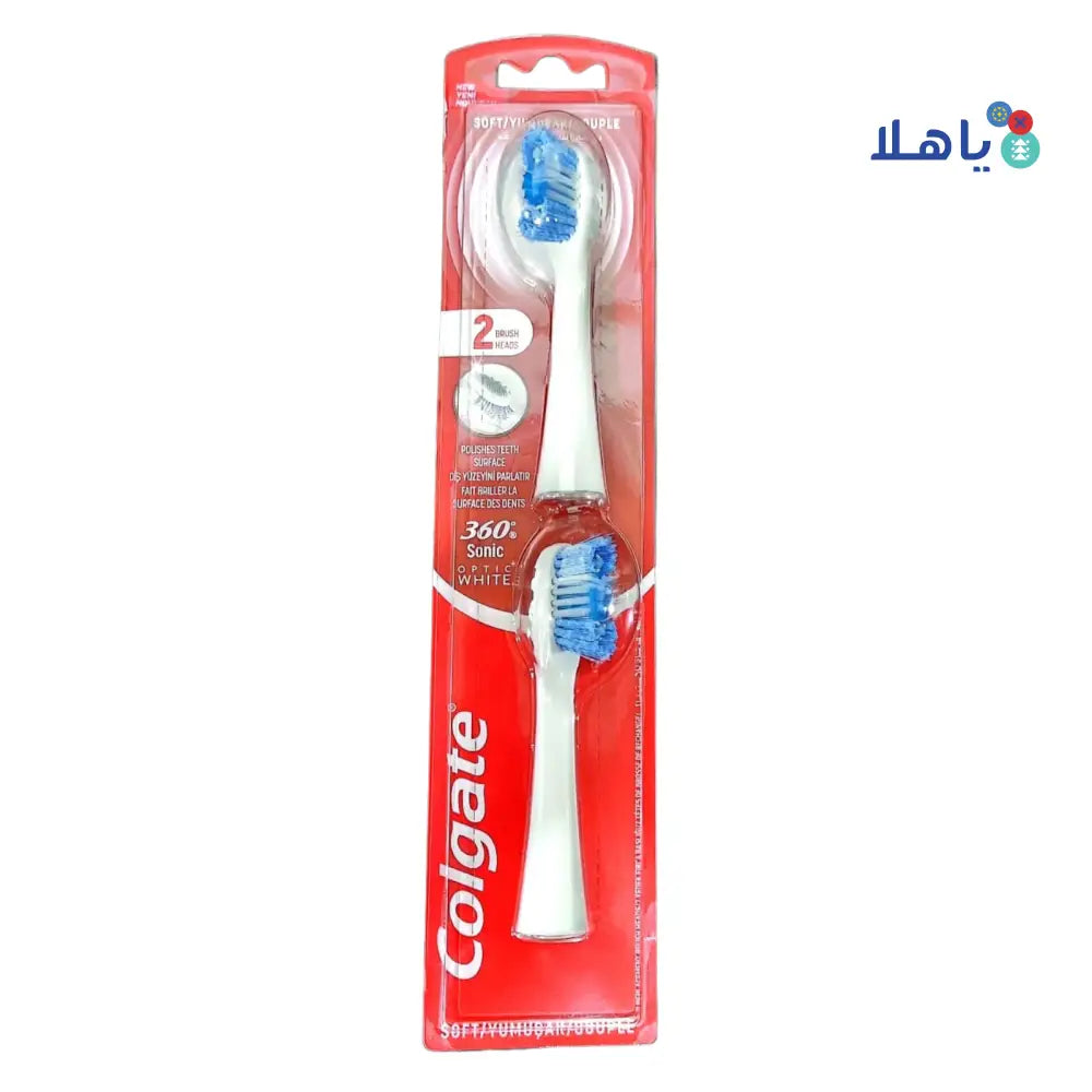 Colgate Optic White 360 Power Soft Toothbrush Refills