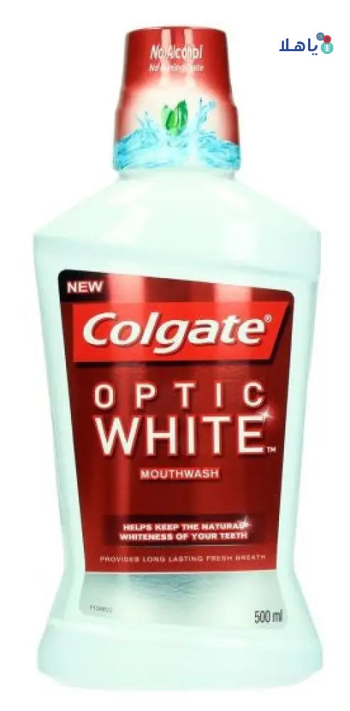 Colgate Optic White Mouthwash 500ml