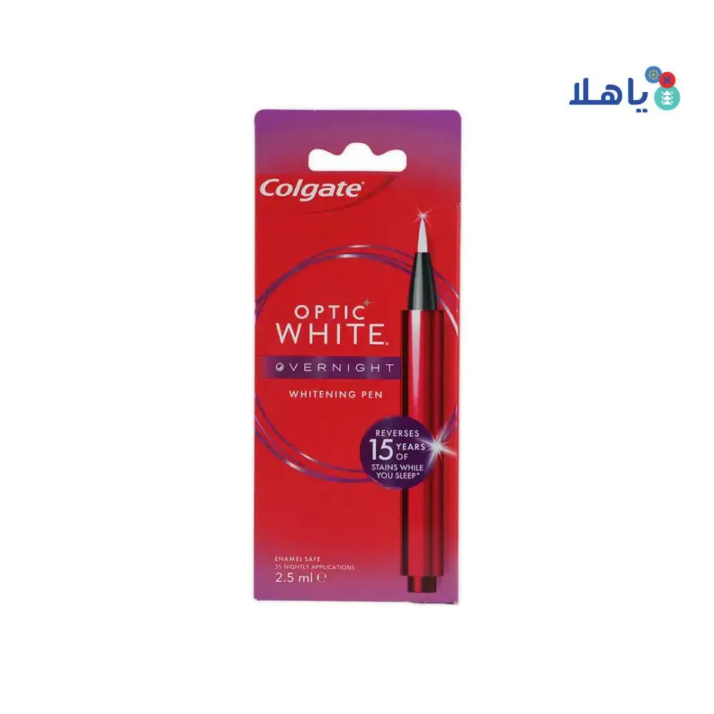 Colgate - Colgate Optic White Overnight Whitening Pen 2.5ml - Pharmazone - 