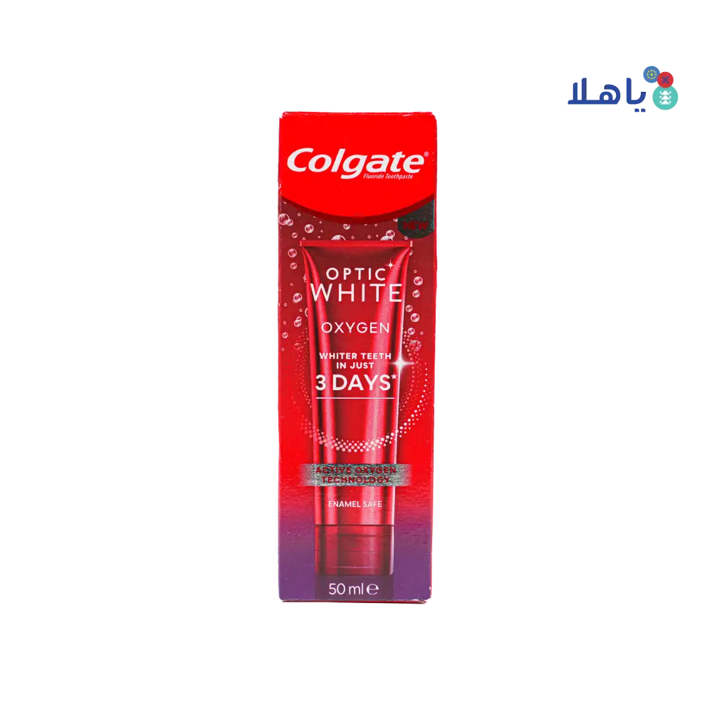 Colgate Optic White Oxygen Toothpaste 50ml