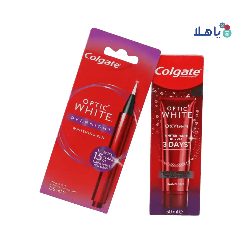 Pharmazone - Colgate Optic White Toothpaste + Whitening Pen Set - Pharmazone - 