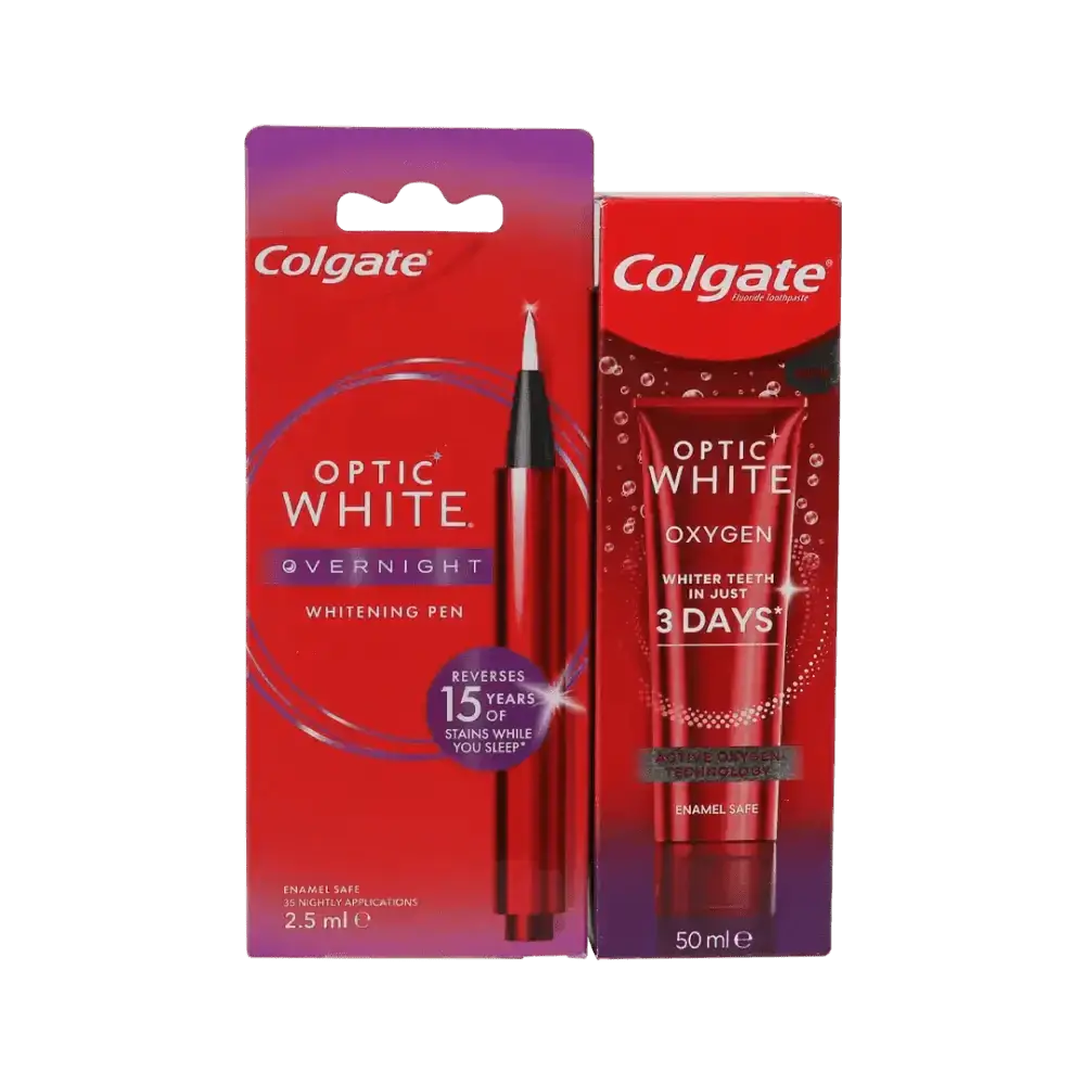 Pharmazone - Colgate Optic White Toothpaste + Whitening Pen Set - Pharmazone - 