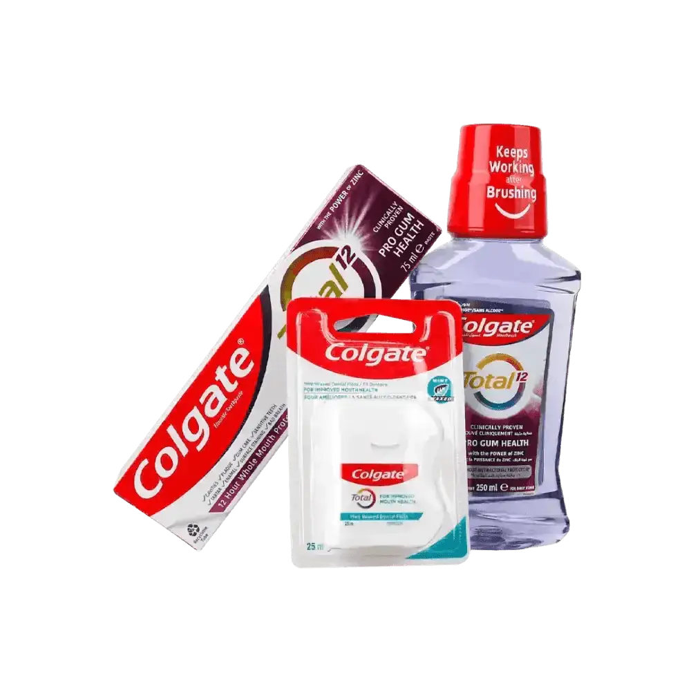 Pharmazone - Colgate Toothpaste + Mouthwash + Floss Set - Pharmazone - 