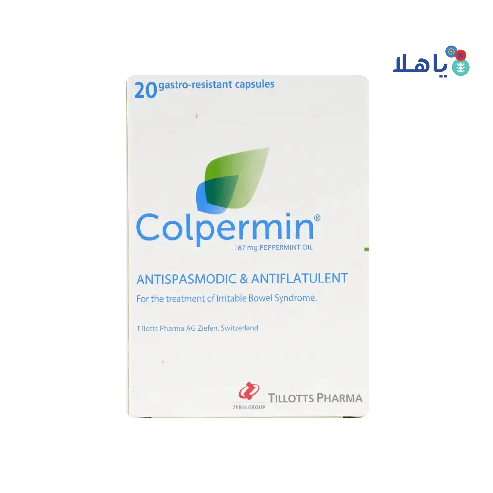 TILLOT - Colpermin 20 Cap - Pharmazone - 