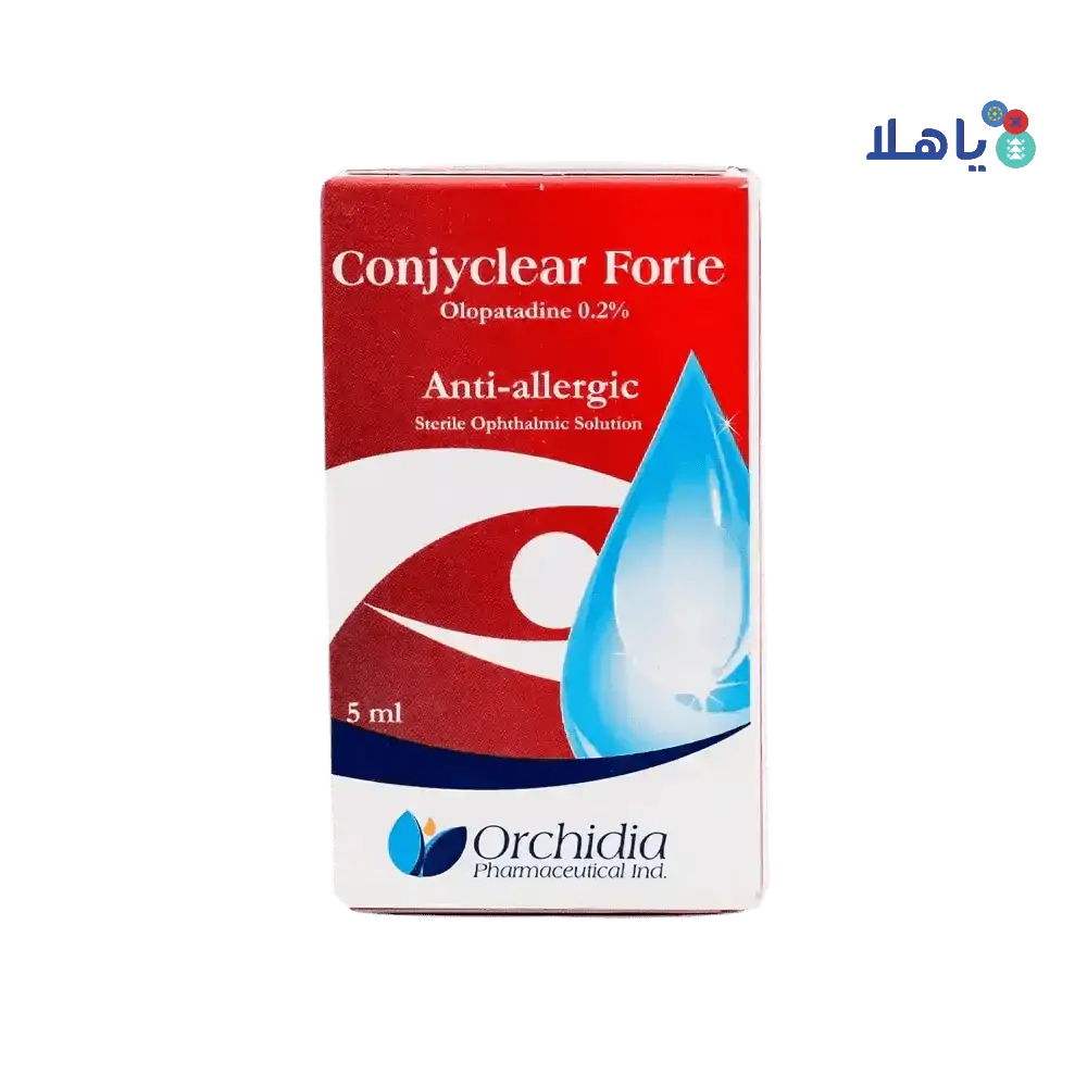 Orchidia Pharmaceutical Ind. - Conjyclear Forte Anti - Allergic 5ml Drops - Pharmazone - 