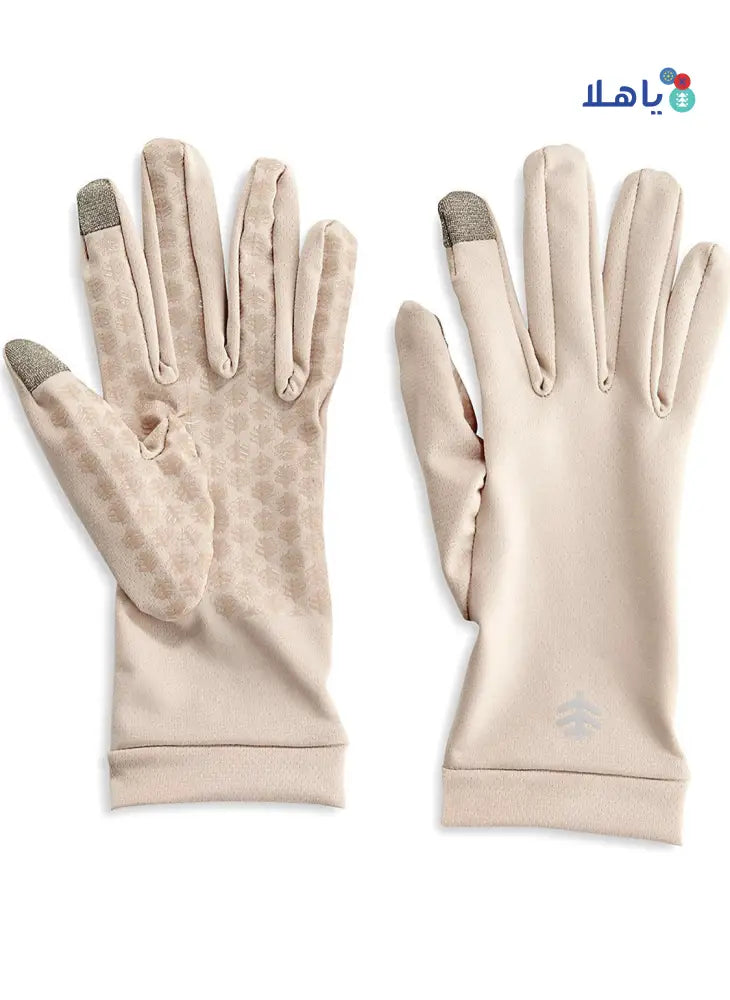 COOLIBAR UPF50+ SUN BEIGE GLOVES-S