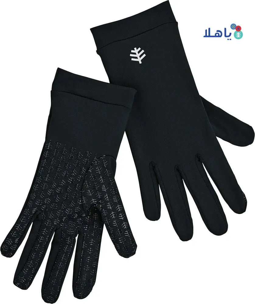 COOLIBAR UPF50+ SUN BLACK GLOVES-M