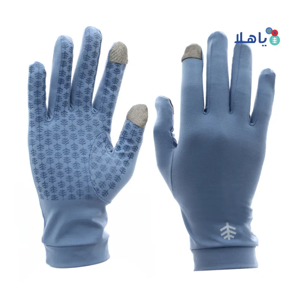 COOLIBAR UPF50+ SUN MOONLIGHT BLUE GLOVES-M