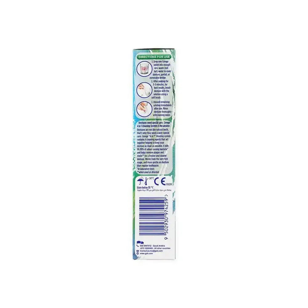 COREGA - Corega Denture Cleanser 36 Tablets - Pharmazone - 