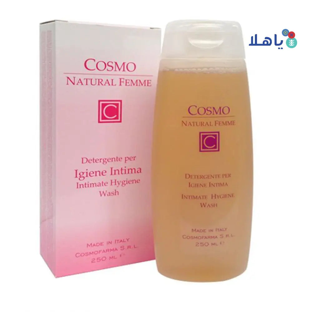 COSMO NATURAL FEMME HYGIENE INTIMATE WASH 250ML