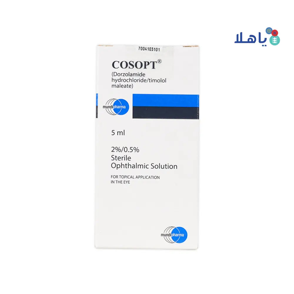 COSOPT EYE DROPS 5 ML