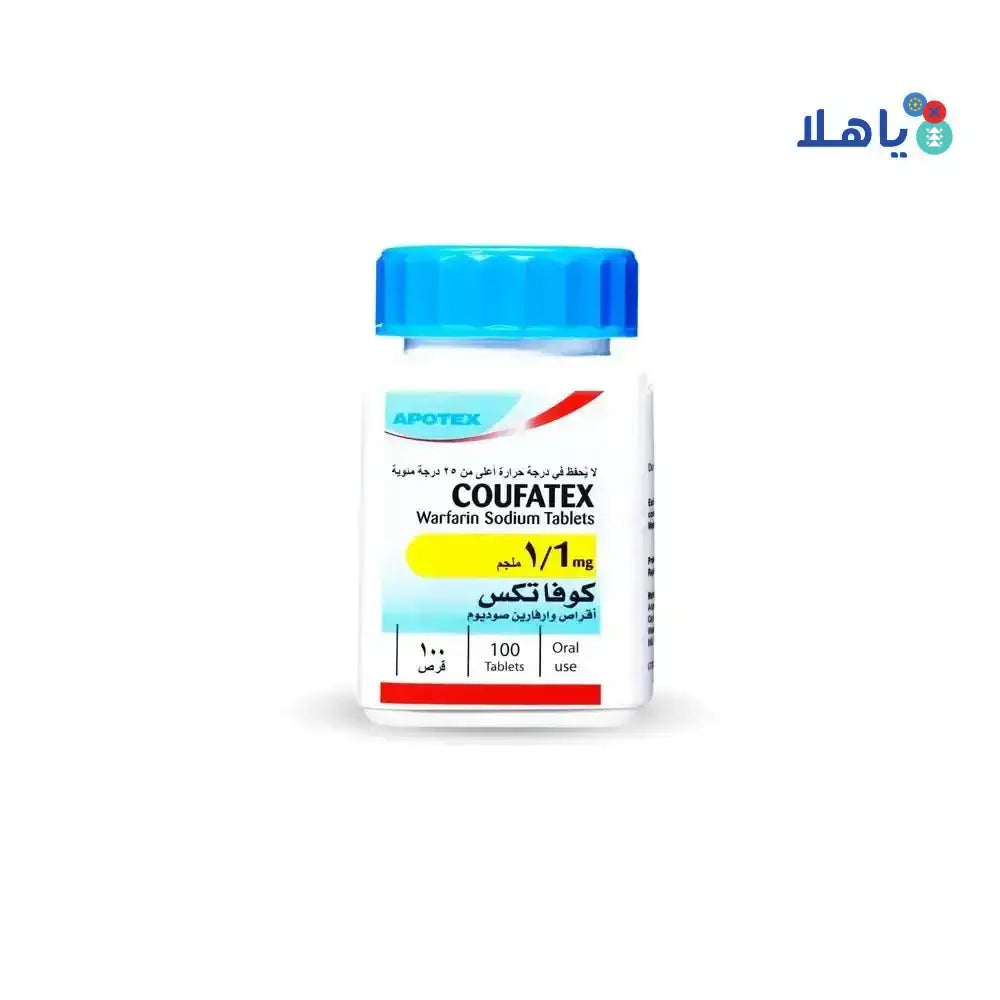 APOTEX - Coufatex 1Mg 100 Tablets - Pharmazone - 