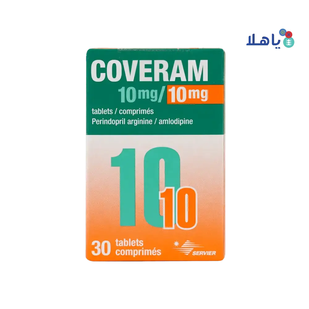 SERVIER - Coveram 10Mg/10Mg 30Tab - Pharmazone - 